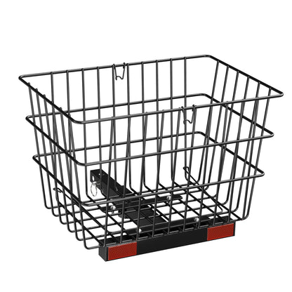 Scooter bakkorg Heavy Duty Mobilitetskorg med handtag 1 i mottagare