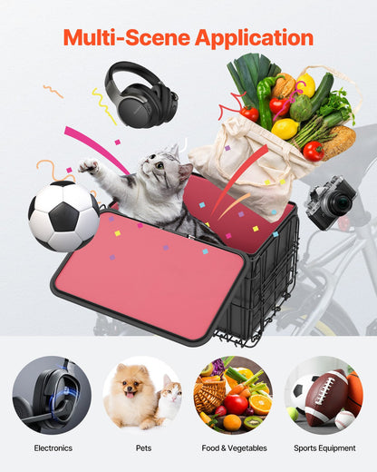 Bakre cykelkorg Vikbar cykelkorg Cargo Net Liner Vattentätt överdrag