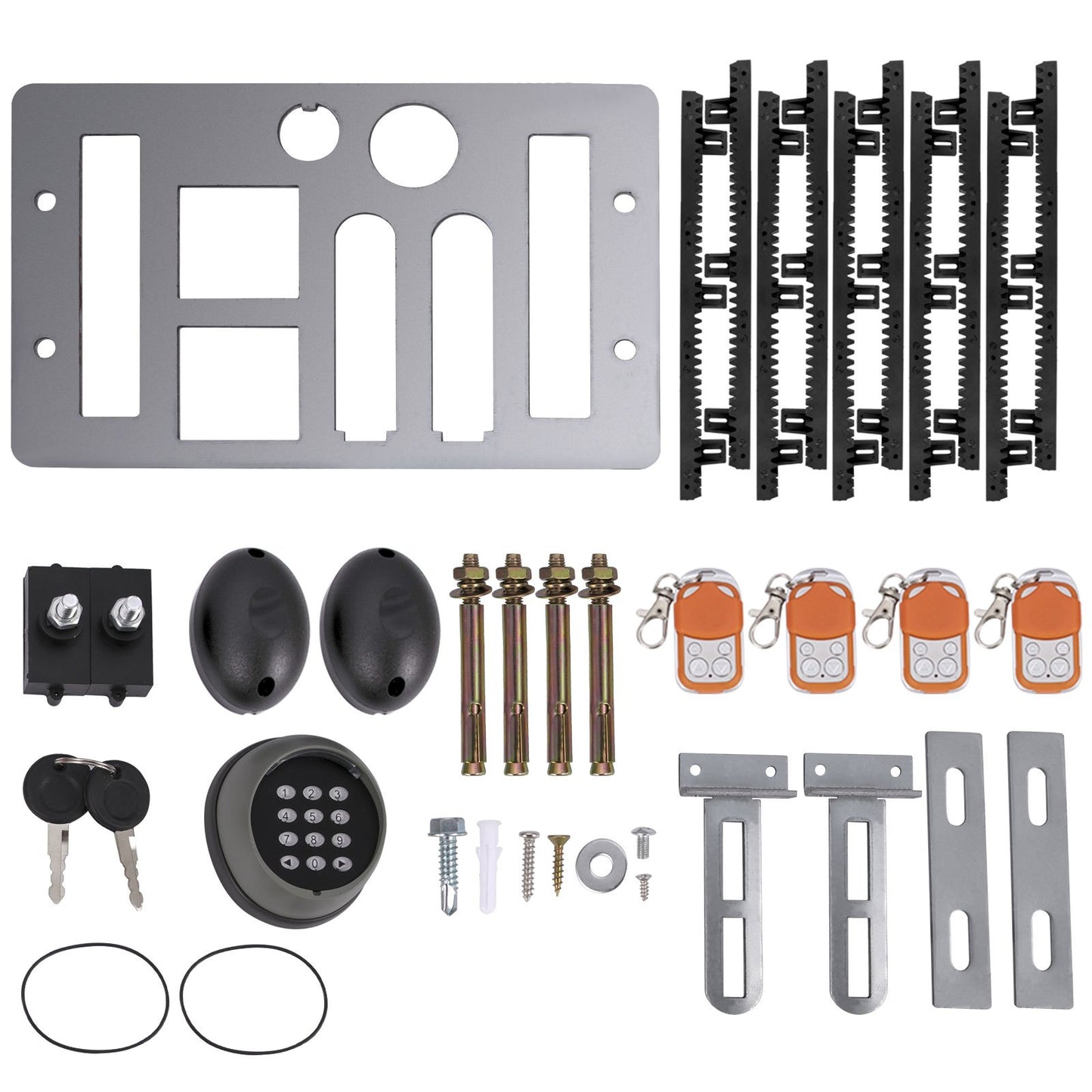 Skjutportsöppnare Automatisk skjutport 1800 KG 4 Fjärr- & APP-kontroll