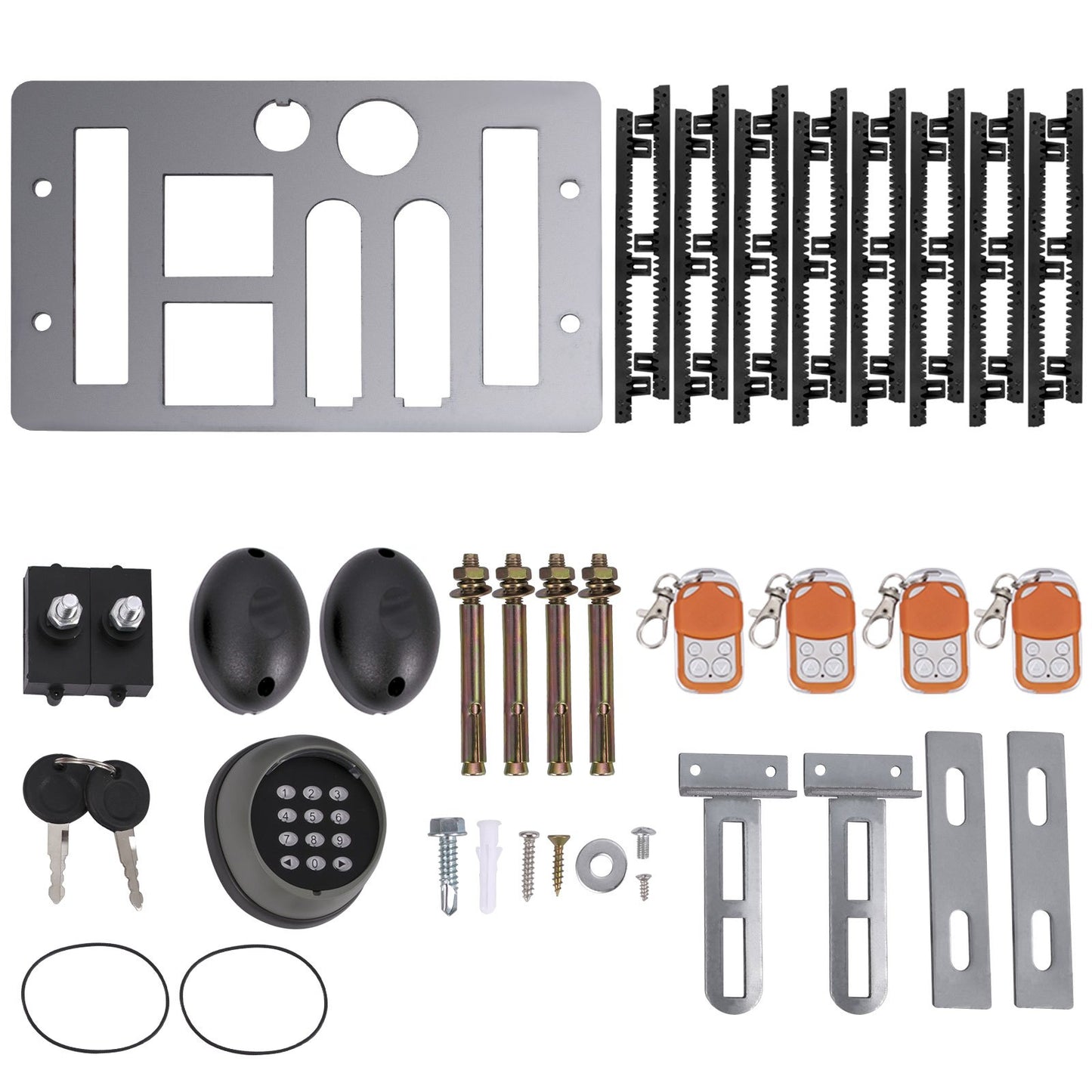 Skjutportsöppnare Automatisk skjutport 1800 KG 4 Fjärr- & APP-kontroll