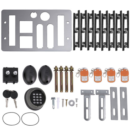 Skjutportsöppnare Automatisk skjutport 1800 KG 4 Fjärr- & APP-kontroll