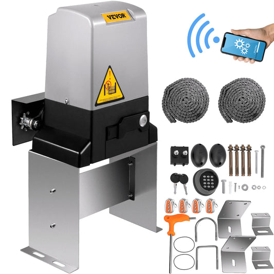 Skjutportsöppnare Automatisk skjutport 1497 kg 4 Fjärr- & APP-kontroll