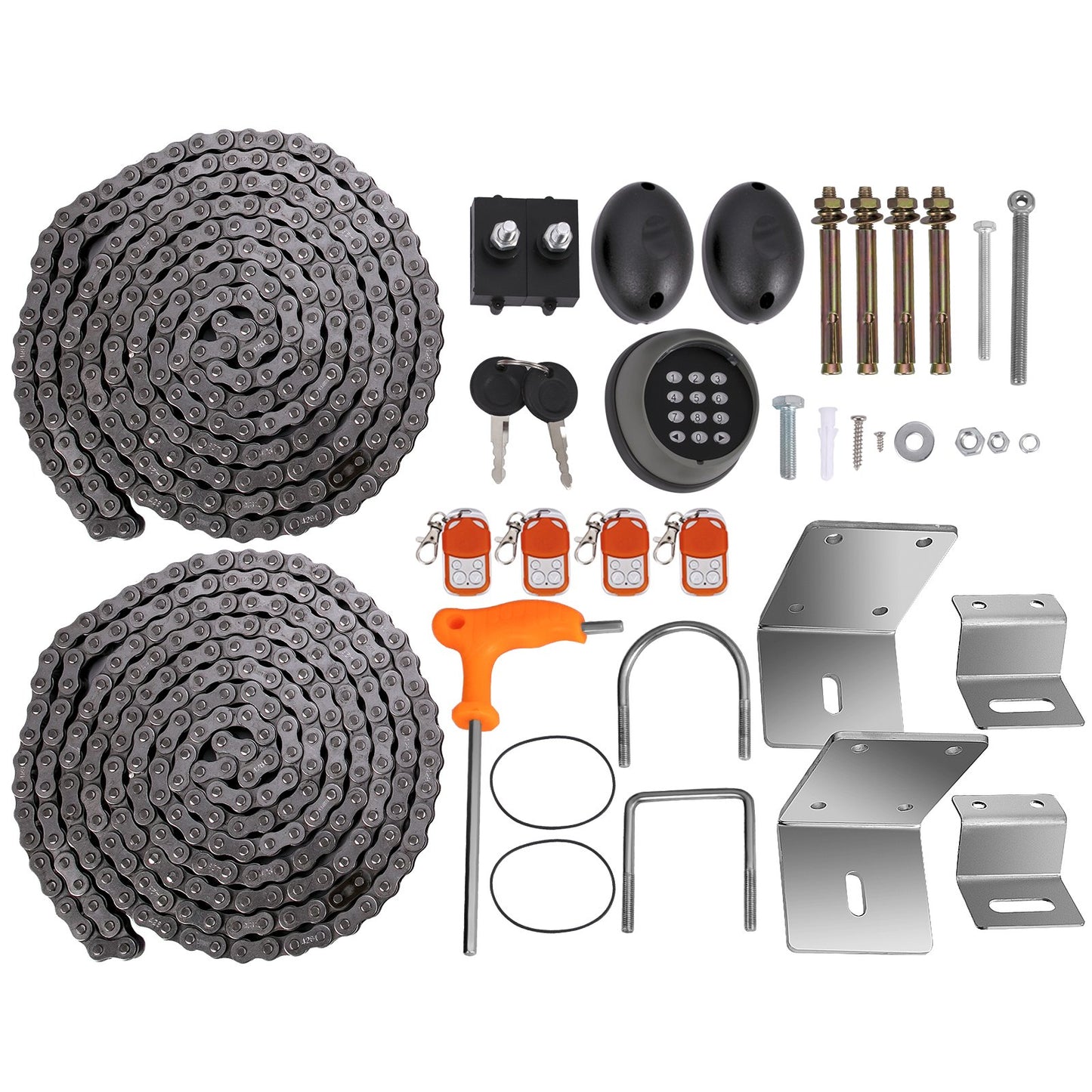 Skjutportsöppnare Automatisk skjutport 1497 kg 4 Fjärr- & APP-kontroll