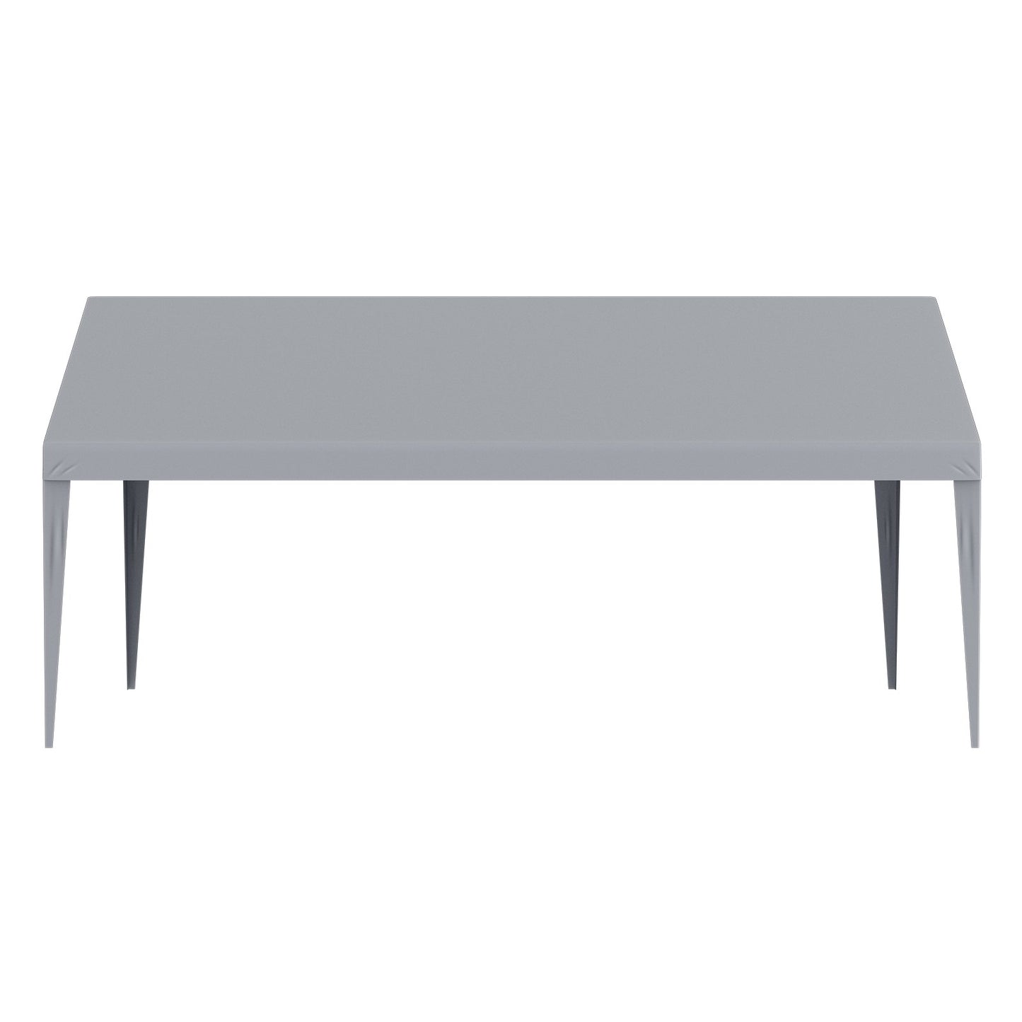 Carport-Ersatzüberdachung, 3,6 x 6,1 m, Garagendachzelt, strapazierfähig, wasserdicht und UV-geschützt, einfache Installation mit Kugelspanngurten, grau (nur obere Abdeckung, Rahmen nicht im Lieferumfang enthalten)