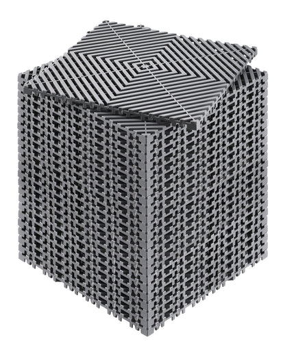 Drainage Mat Drainage Floor Plate 12" x 12" Modular Interlocking Pad