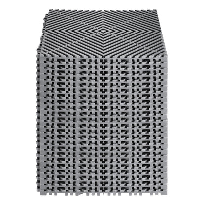 Drainage Mat Drainage Floor Plate 12" x 12" Modular Interlocking Pad