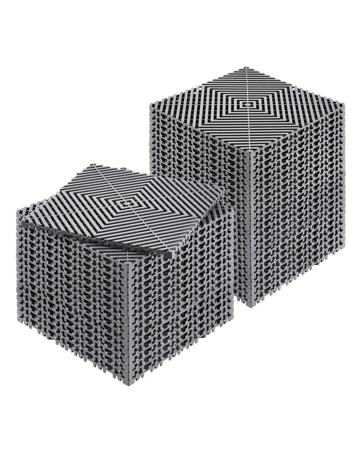 Drainage Mat Drainage Floor Mat 12” x 12” Modular Interlocking Pad