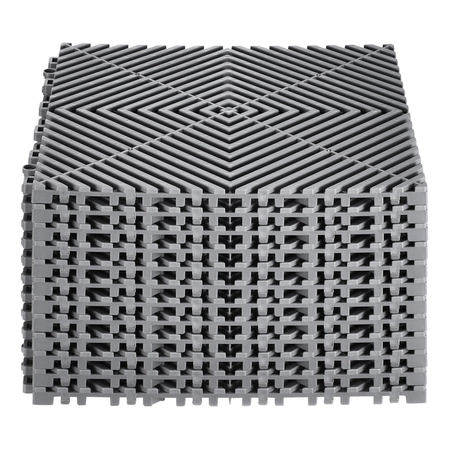Drainage Mat Modular Interlocking Pad 12" x 12" Drainage Floor Mat