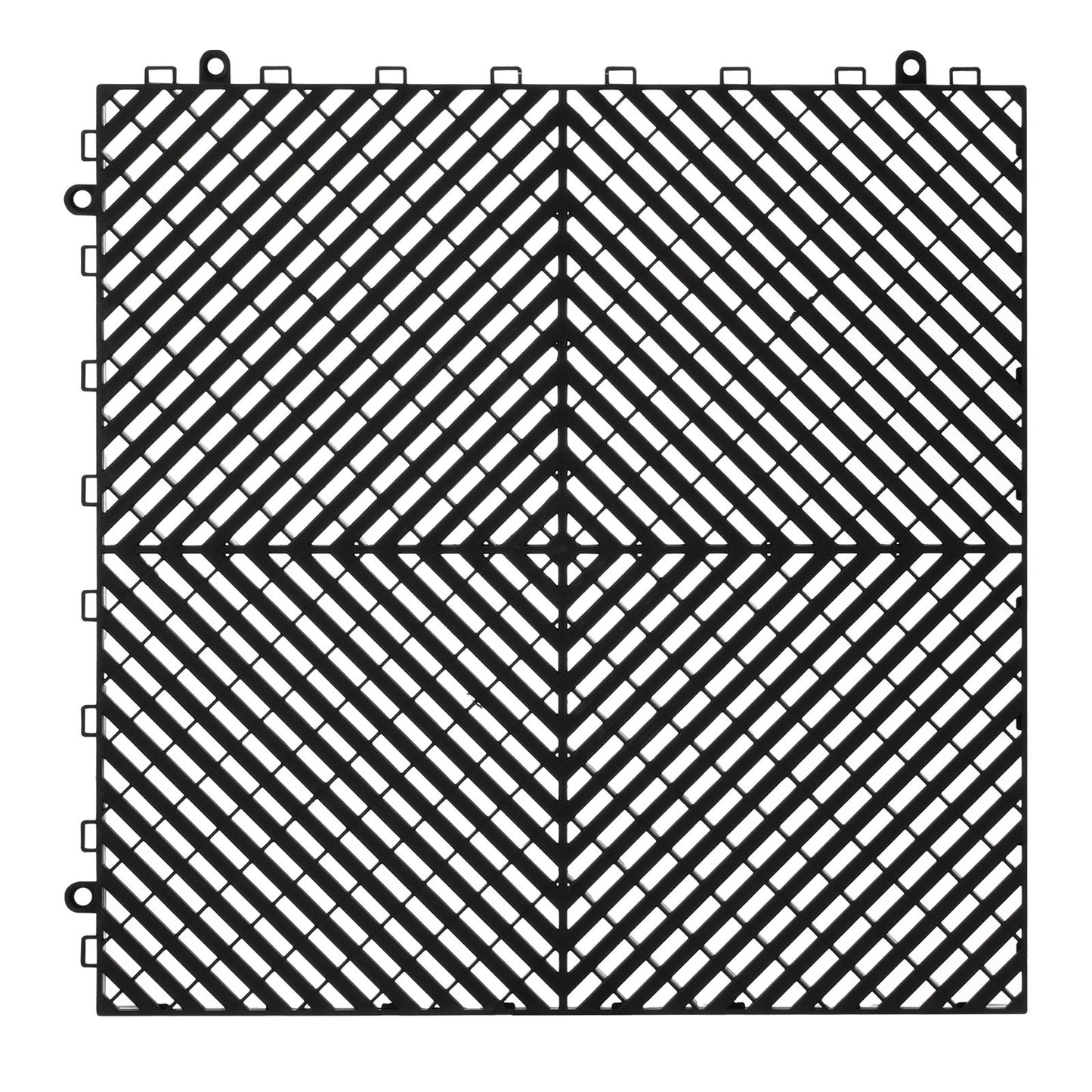 Drainage mat modular interlocking pad 15.7” x 15.7” drainage pad