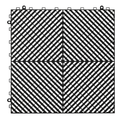 Drainage mat modular interlocking pad 15.7” x 15.7” drainage pad