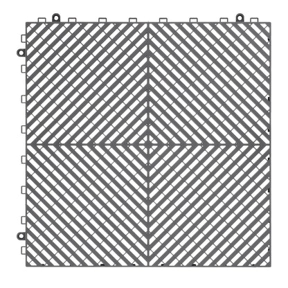 Drainage Mat Modular Interlocking Mat 15.7” x 15.7” Drainage Floor Tiles