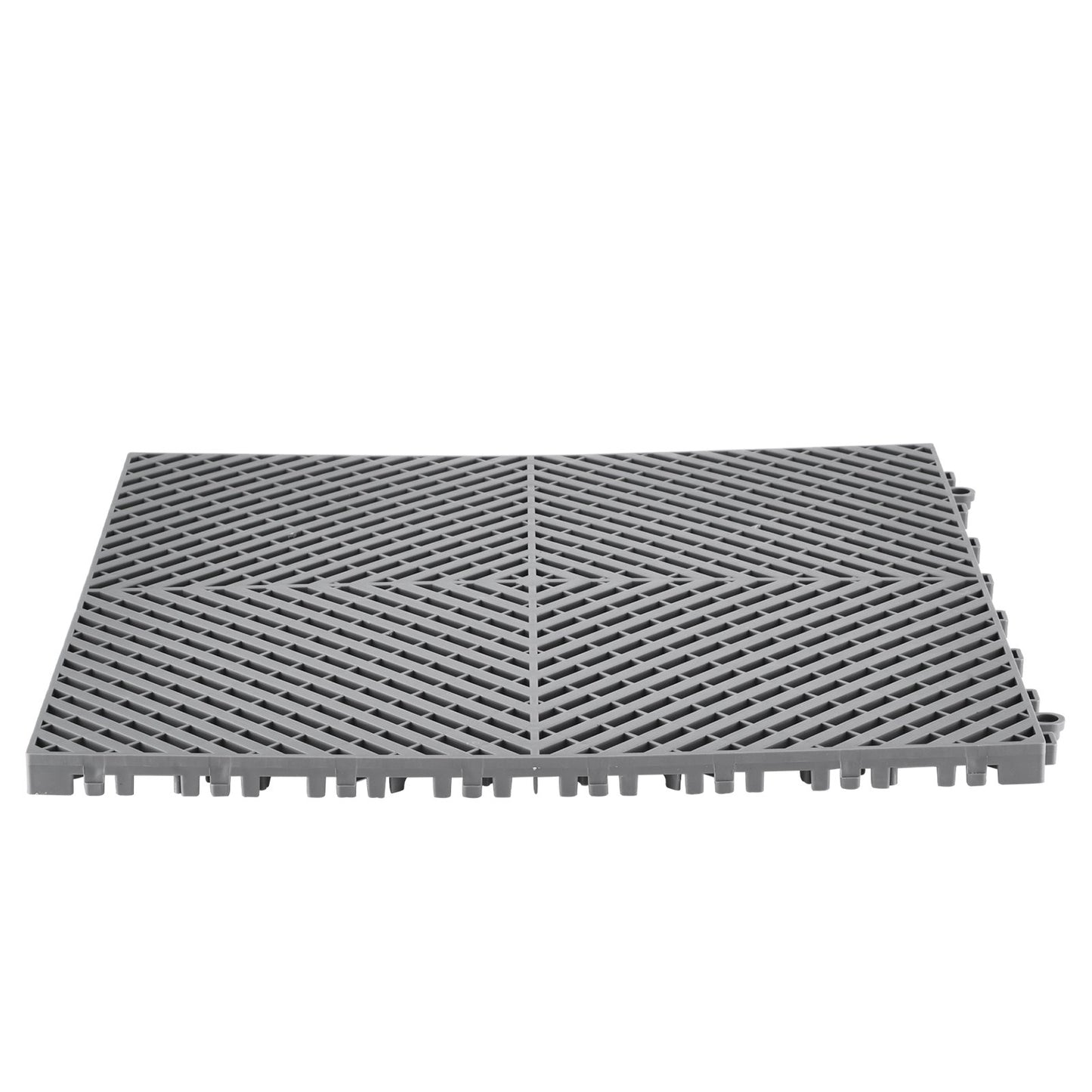 Drainage Mat Modular Interlocking Mat 15.7” x 15.7” Drainage Floor Tiles