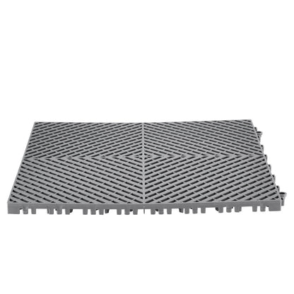 Drainage Mat Modular Interlocking Mat 15.7” x 15.7” Drainage Floor Tiles