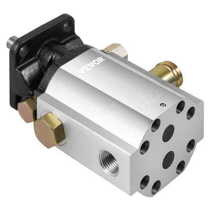 Hydraulic Log Splitter Pump, 13GPM, 2 Stage 3000PSI Wood Log Splitter Pump, 1'' Inlet 1/2'' NPT Outlet 3600 RPM Aluminum Hydraulic Gear Pump, for Small Engine Mounting Log Splitters Snowplow