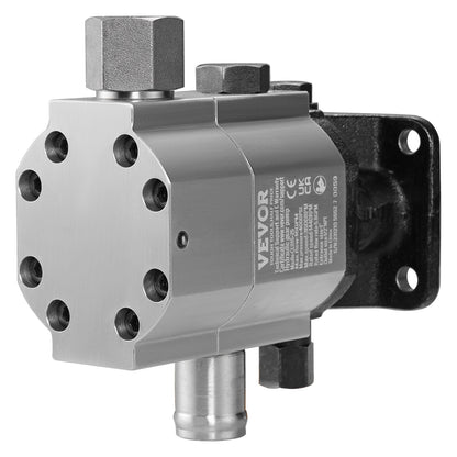 Hydraulische Holzspaltpumpe, 16 GPM, 2-stufig 4000 PSI Holzspaltpumpe, 1'' Einlass 1/2'' NPT Auslass 3600 U/min Aluminium-Hydraulikzahnradpumpe, für kleine Motormontage Holzspalter Schneepflug