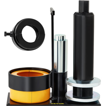 Träger- und Ritzellagerabzieher, kompatibel mit Dana 30, 40, 60, 70, Ford 9\" Kugellager, Ritzelabzieherwerkzeug mit 2 Clamshells, 45# Stahl Clamshell Trägerlagerabzieher für Autoreparatur