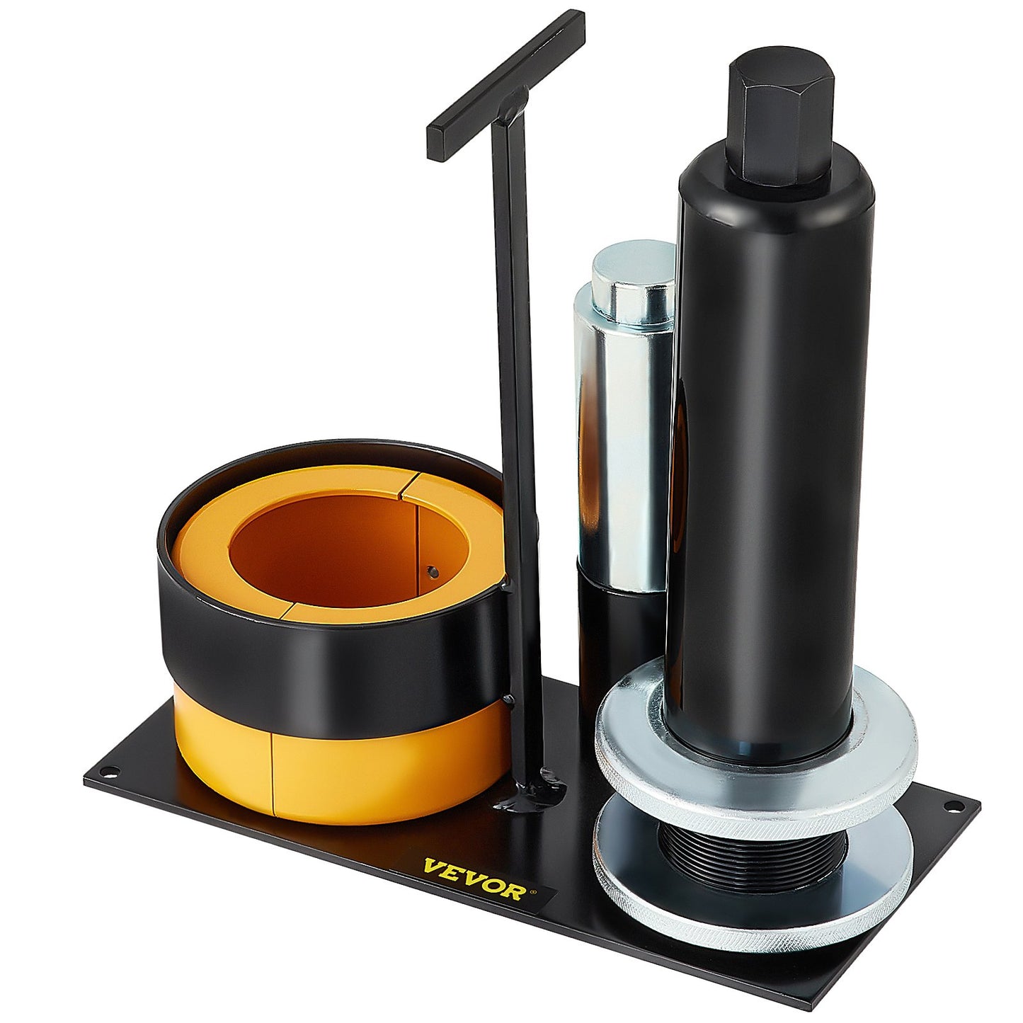 Träger- und Ritzellagerabzieher, kompatibel mit Dana 30, 40, 60, 70, Ford 9\" Kugellager, Ritzelabzieherwerkzeug mit 2 Clamshells, 45# Stahl Clamshell Trägerlagerabzieher für Autoreparatur