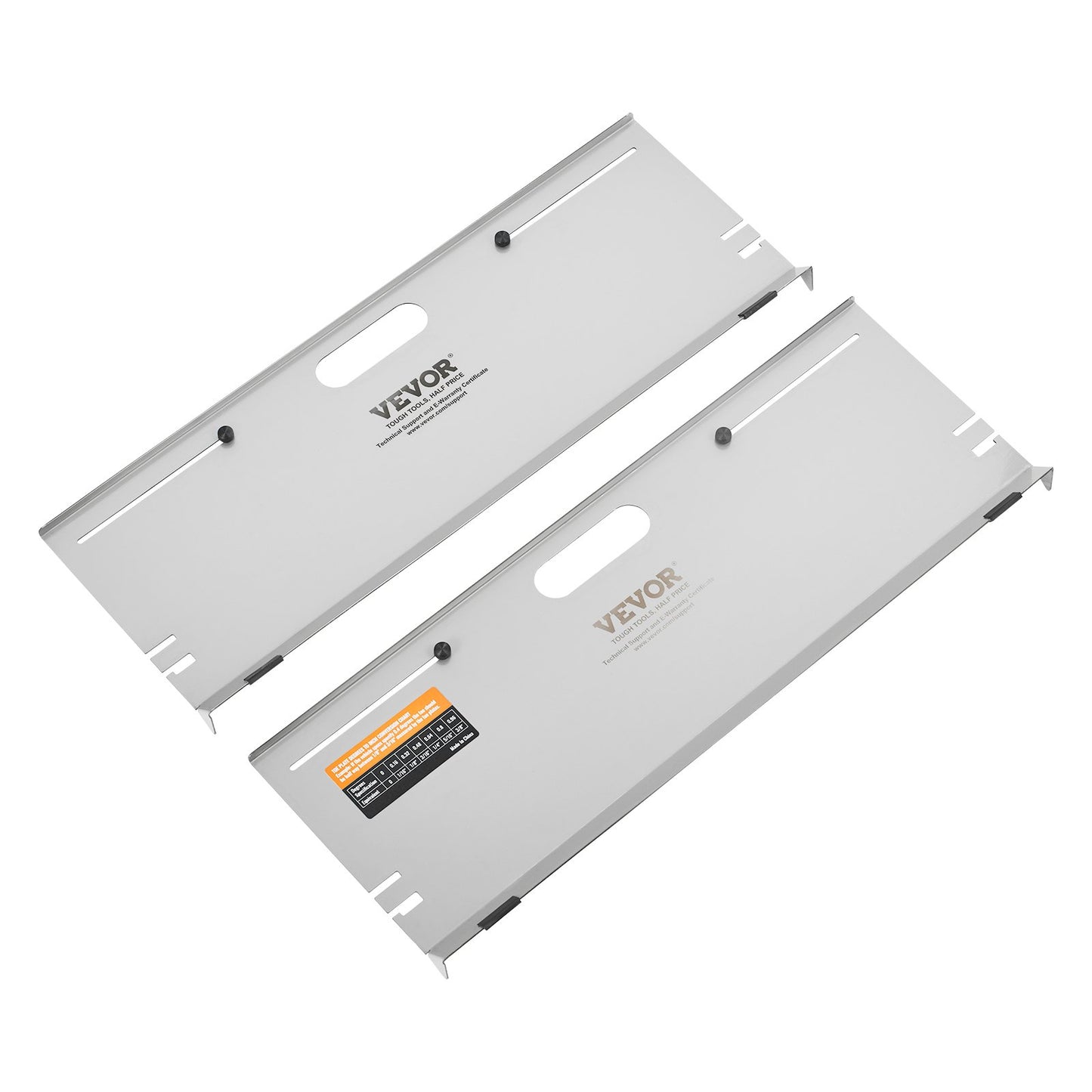 Achsmesswerkzeug, 2er-Pack Spurplatten für Achsmesswerkzeug, Spurwinkelmesswerkzeugplatte aus Edelstahl, 4 Achsmessstangen und Magnetschlitze, inkl. Maßband und Umrechnungstabelle