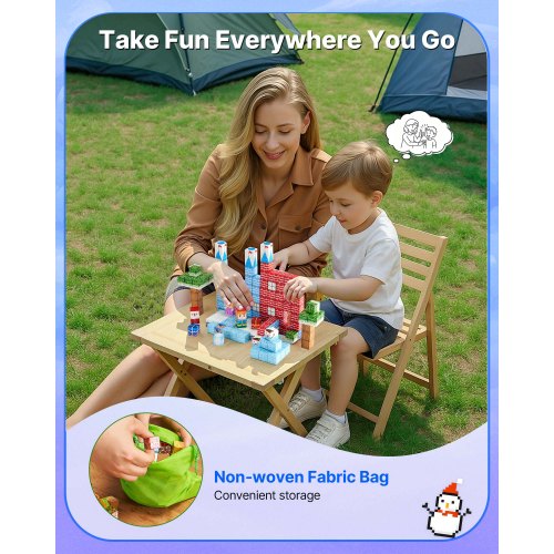 Magnetische Blöcke 150PCS Gletscher Burg Set STEM Montessori Sensorische Spielzeug