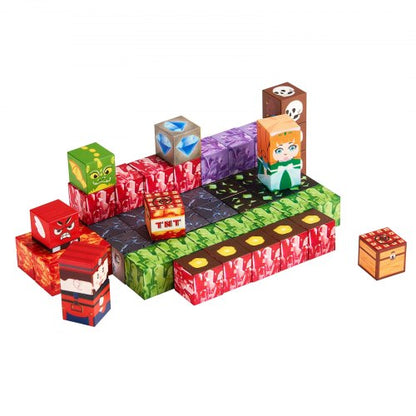 Magnetische Blöcke 100PCS Dark Castle Set STEM Montessori Sensorische Spielzeug