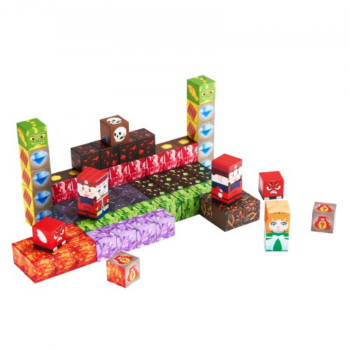 Magnetische Blöcke 150PCS Dark Castle Set STEM Montessori Sensorische Spielzeug