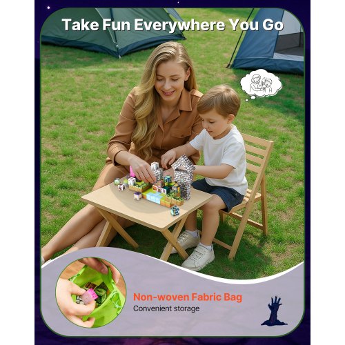 Magnetische Blöcke 100PCS Friedhof Zombies Set STEM Montessori Sensorische Spielzeug