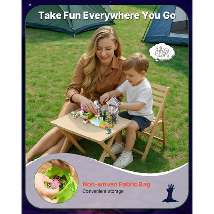 Magnetische Blöcke 100PCS Friedhof Zombies Set STEM Montessori Sensorische Spielzeug