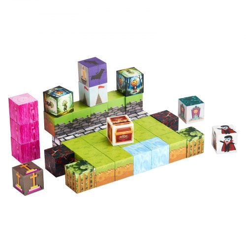 Magnetische Blöcke 100PCS Friedhof Zombies Set STEM Montessori Sensorische Spielzeug