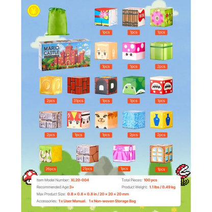 Magnetische Blöcke 100 PCS Magnetische Blöcke Set STEM Montessori Sensory Spielzeug