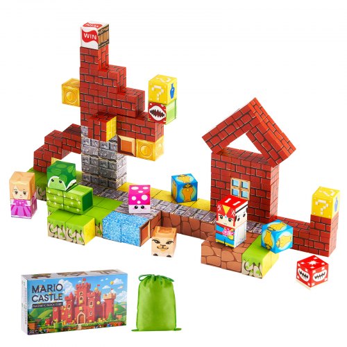 Magnetische Blöcke 100 PCS Magnetische Blöcke Set STEM Montessori Sensory Spielzeug