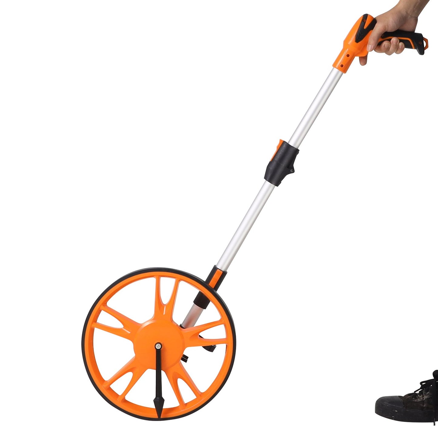 Messrad 317 mm Road Runner Teleskopgriff Fuß/Zoll mit Tasche