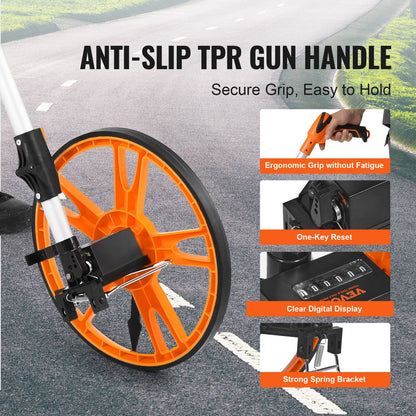 Messrad 317mm Road Runner Distance Teleskopgriff mit Rucksack