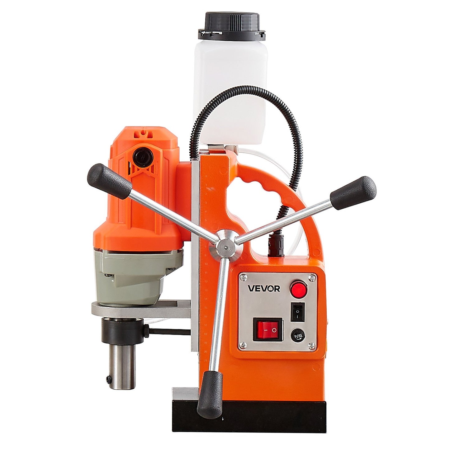 Magnetic Drill Press, 1200 W, 1.5 in Boring Diameter, 2248 lbf Power Mag Drill Press, 900 RPM Speed, with Weldon Shank, Efficient Cooling, for Metal Surface, Industrial and Home Improvement