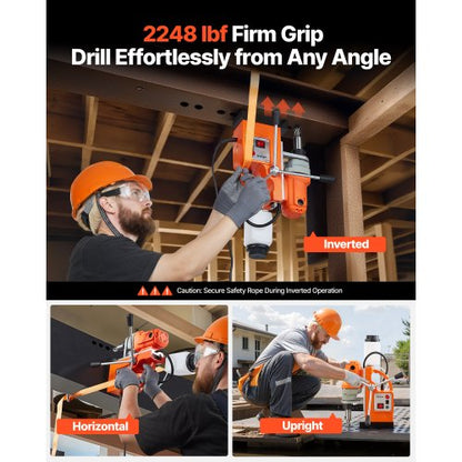 Magnetisk borrpress Magnetisk borrpress 1200 W 38 mm Borrdiameter 900 varv/min |  EU