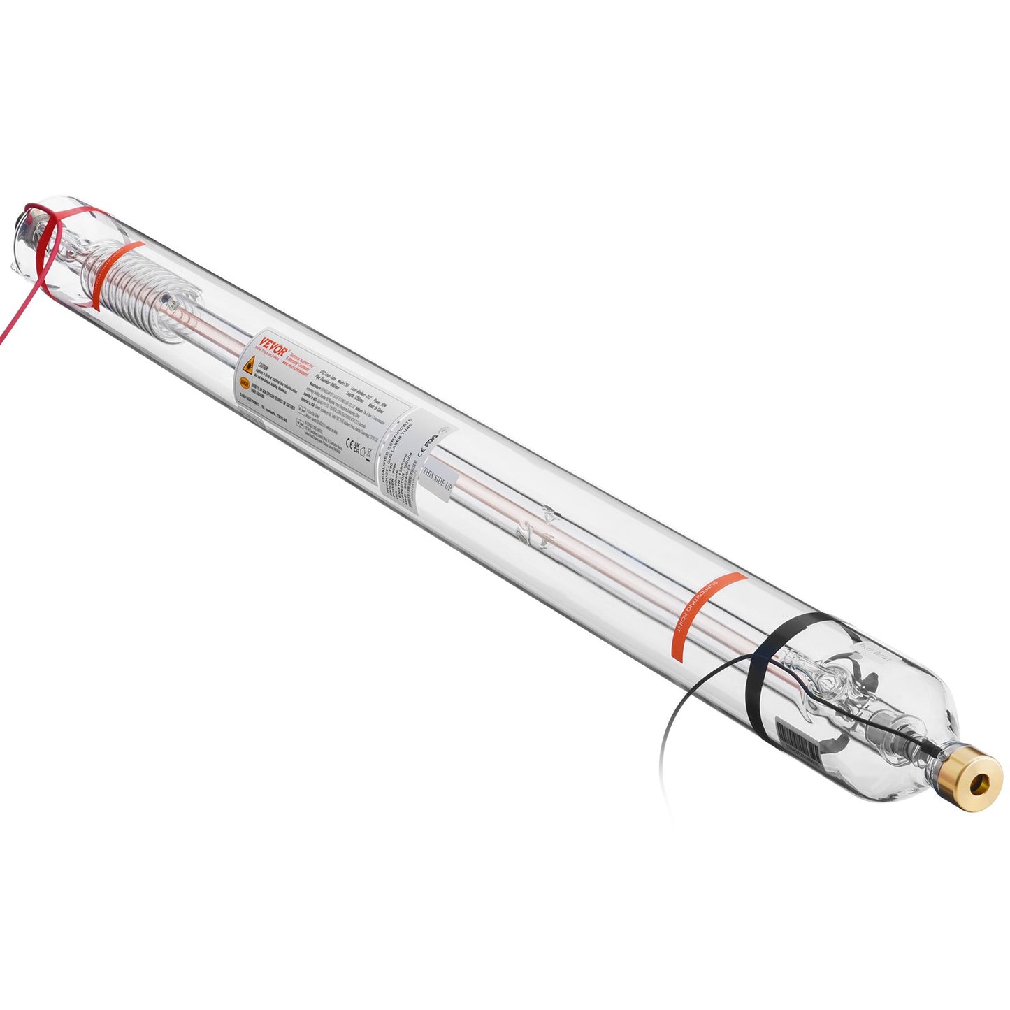 90W CO2 laser tube 49.2 inch/1250mm borosilicate glass laser cutting tube