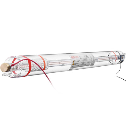 90W CO2 laser tube 49.2 inch/1250mm borosilicate glass laser cutting tube