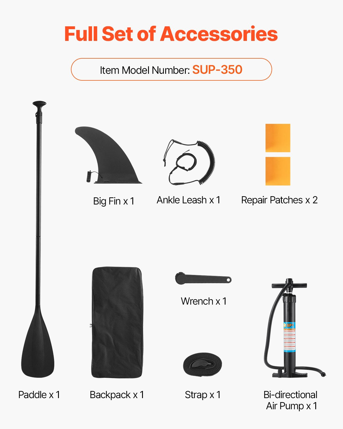 Inflatable Stand Up Paddle Board, 11.6' x 35" x 6" Wide Ultra-Light SUP Paddleboard, All Accessories Included, Pump, Paddle, Fin, Backpack, Ankle Leash, Strap, Non-slip Deck for Youth & Adults
