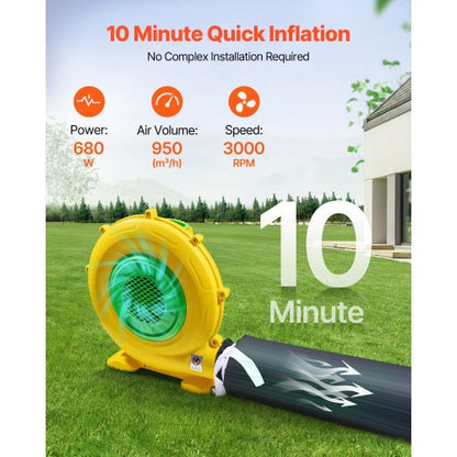 Bärbart Uppblåsbart Nattklubbstält med Blåsare 19,7x16,4x12 fot för Fest |  EU