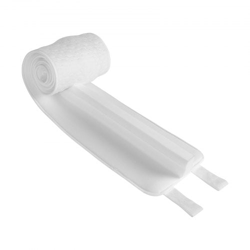 Bed Bridge, King Bed Converter Kit, Split King Gap Filler for Adjustable Bed Mattress Connector Mattress Gap Filler with Heavy Duty Metal Buckle Strap 25D Memory Foam (75" L x 10" W)