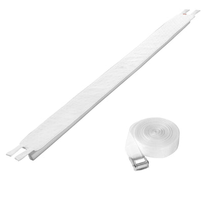 Bed Bridge King Bed Converter Kit Metal Buckle and Storage Bag (75"L x 8"W)