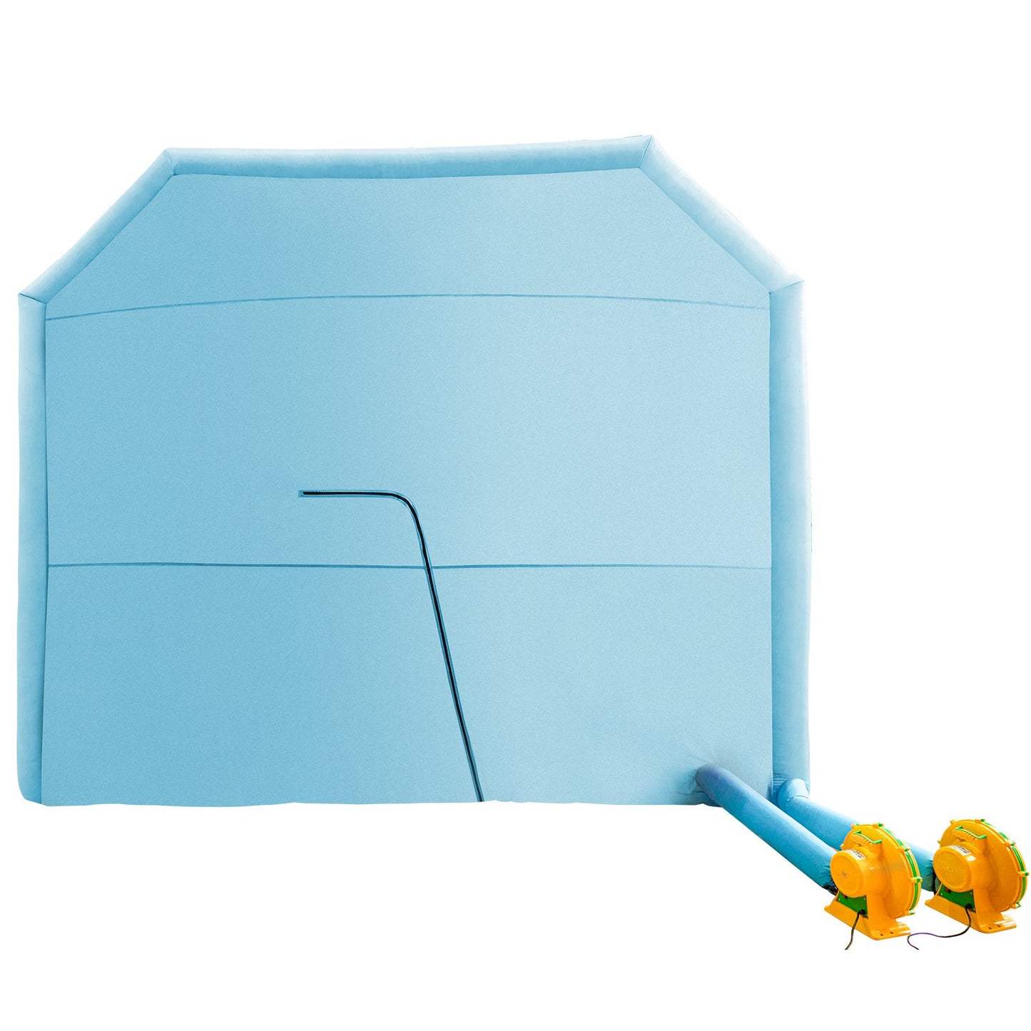 12x5x4 m uppblåsbar spraybås anpassad tältmålarbås Uppblåsbar