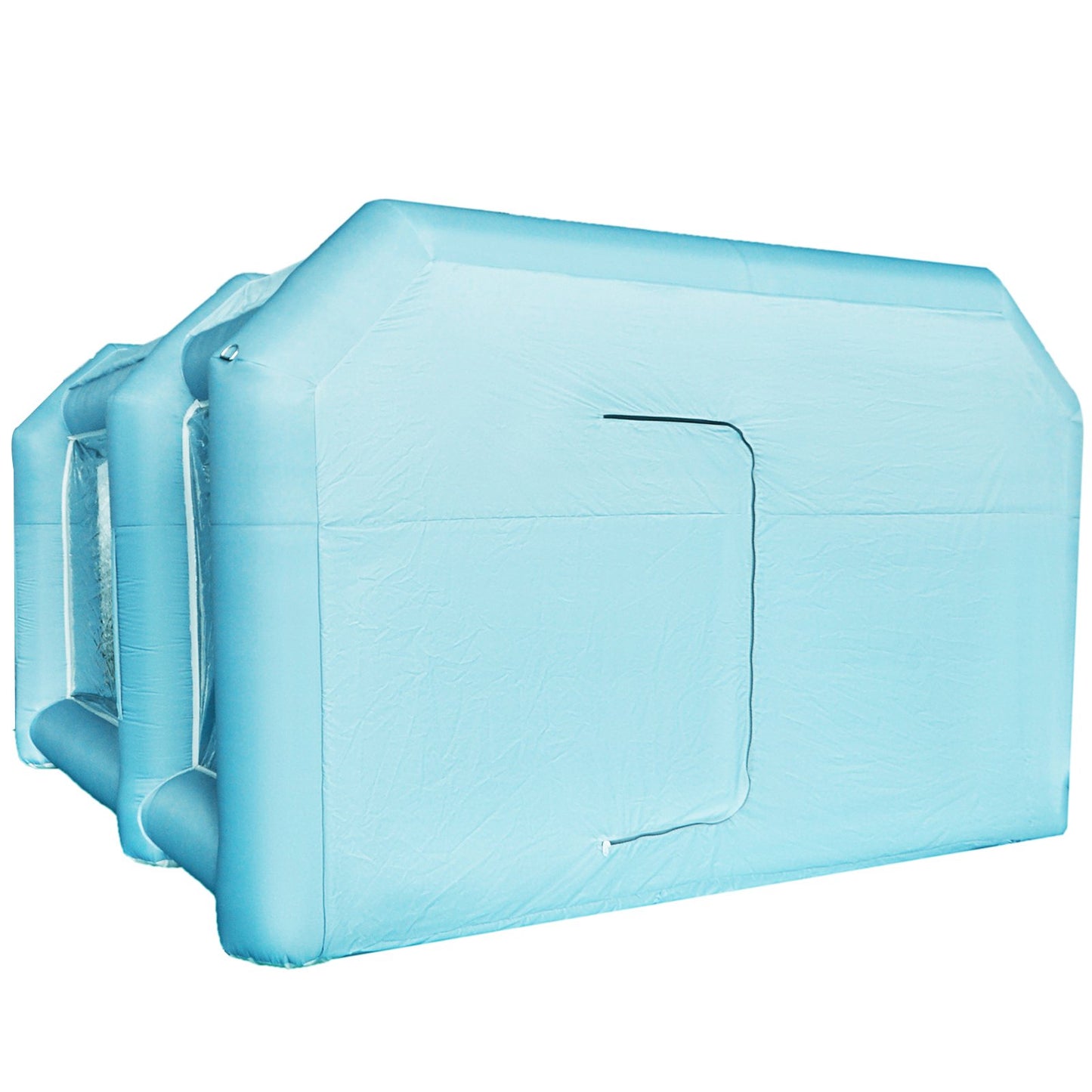 Uppblåsbart färgtält Giant Workstation Spraymålarbås Custom 4 x 2,5 x 2,2 m