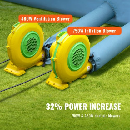 Aufblasbares Spritzkabinen-Autolack-Zelt 20x10x8ft Filtersystem 2 Gebläse