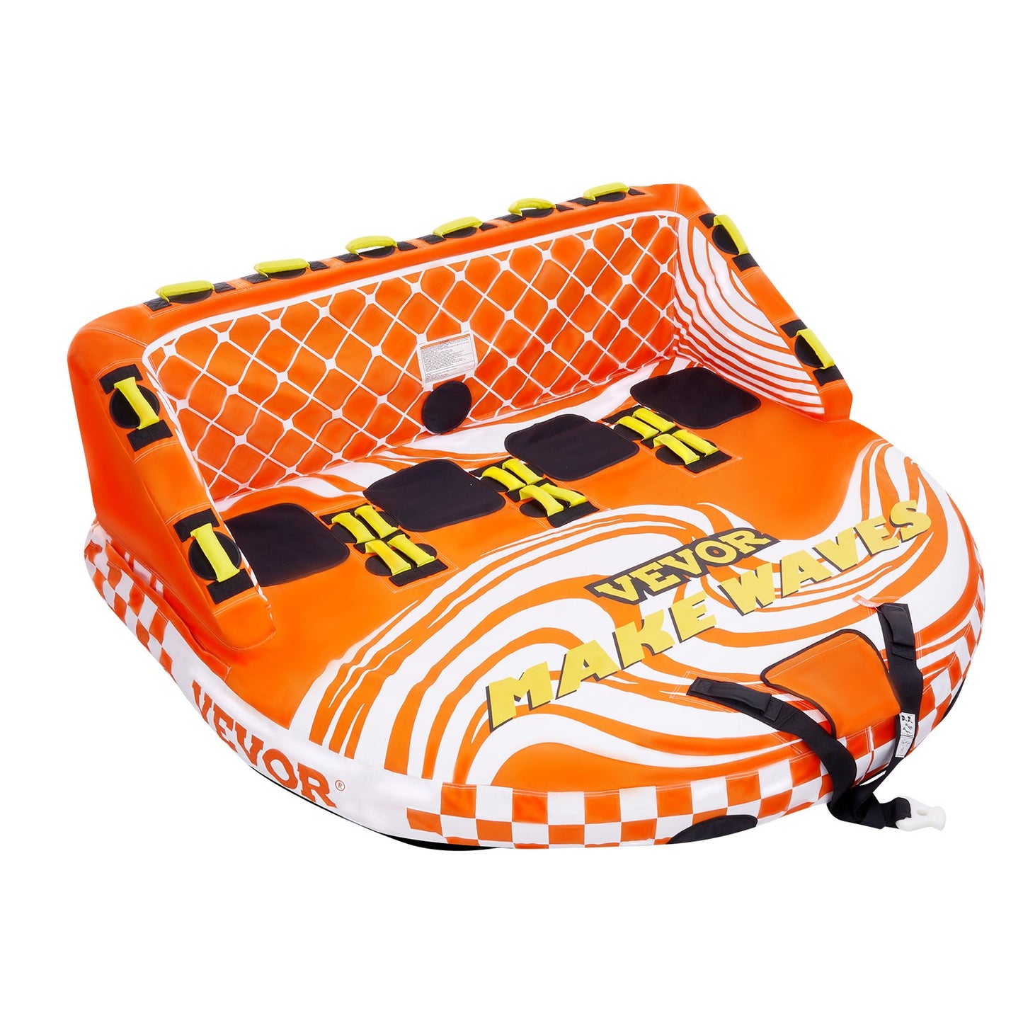 Tow hose for boating 1-4 drivers inflatable boat tubes and trailers