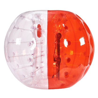 Aufblasbarer Bumper Ball, 1 Packung, 5 Fuß/1,5 m Body Sumo Zorb Bälle für Jugendliche und Erwachsene, 0,8 mm dicke PVC-Bubble-Bälle für menschliche Hamster für Teamspiele im Freien, Bumper Bopper-Spielzeug für Hof, Garten, Park