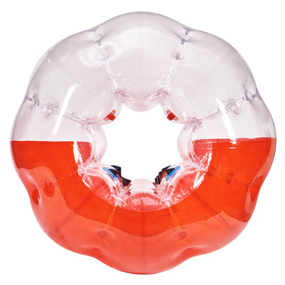 Aufblasbarer Bumper Ball, 1 Packung, 5 Fuß/1,5 m Body Sumo Zorb Bälle für Jugendliche und Erwachsene, 0,8 mm dicke PVC-Bubble-Bälle für menschliche Hamster für Teamspiele im Freien, Bumper Bopper-Spielzeug für Hof, Garten, Park