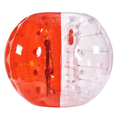 Aufblasbarer Bumper Ball, 1 Packung, 5 Fuß/1,5 m Body Sumo Zorb Bälle für Jugendliche und Erwachsene, 0,8 mm dicke PVC-Bubble-Bälle für menschliche Hamster für Teamspiele im Freien, Bumper Bopper-Spielzeug für Hof, Garten, Park