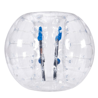 Aufblasbarer Bumper Ball, 1 Packung, 5 Fuß/1,5 m Body Sumo Zorb Bälle für Jugendliche und Erwachsene, 0,8 mm dicke PVC-Bubble-Bälle für menschliche Hamster für Teamspiele im Freien, Bumper Bopper-Spielzeug für Hof, Garten, Park