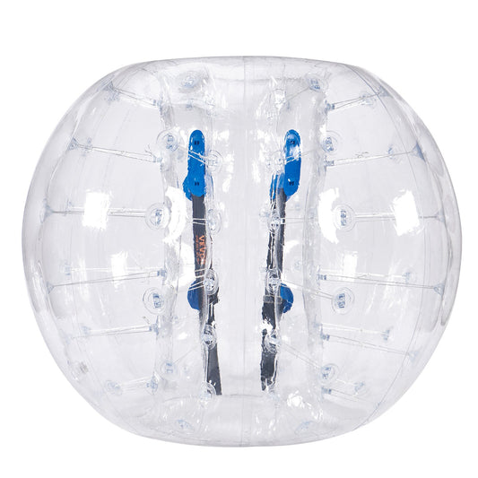 Uppblåsbar Bumper Ball 1-pack, 5FT/1,5 M Body Sumo Zorb Balls för tonåringar och vuxna, 0,8 mm tjocka PVC-bubblebollar för mänsklig hamster för utomhusspel för lagspel, Bumper Bopper-leksaker för trädgård, trädgård, park