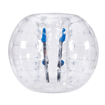 Aufblasbarer Bumper Ball, 1 Packung, 5 Fuß/1,5 m Body Sumo Zorb Bälle für Jugendliche und Erwachsene, 0,8 mm dicke PVC-Bubble-Bälle für menschliche Hamster für Teamspiele im Freien, Bumper Bopper-Spielzeug für Hof, Garten, Park